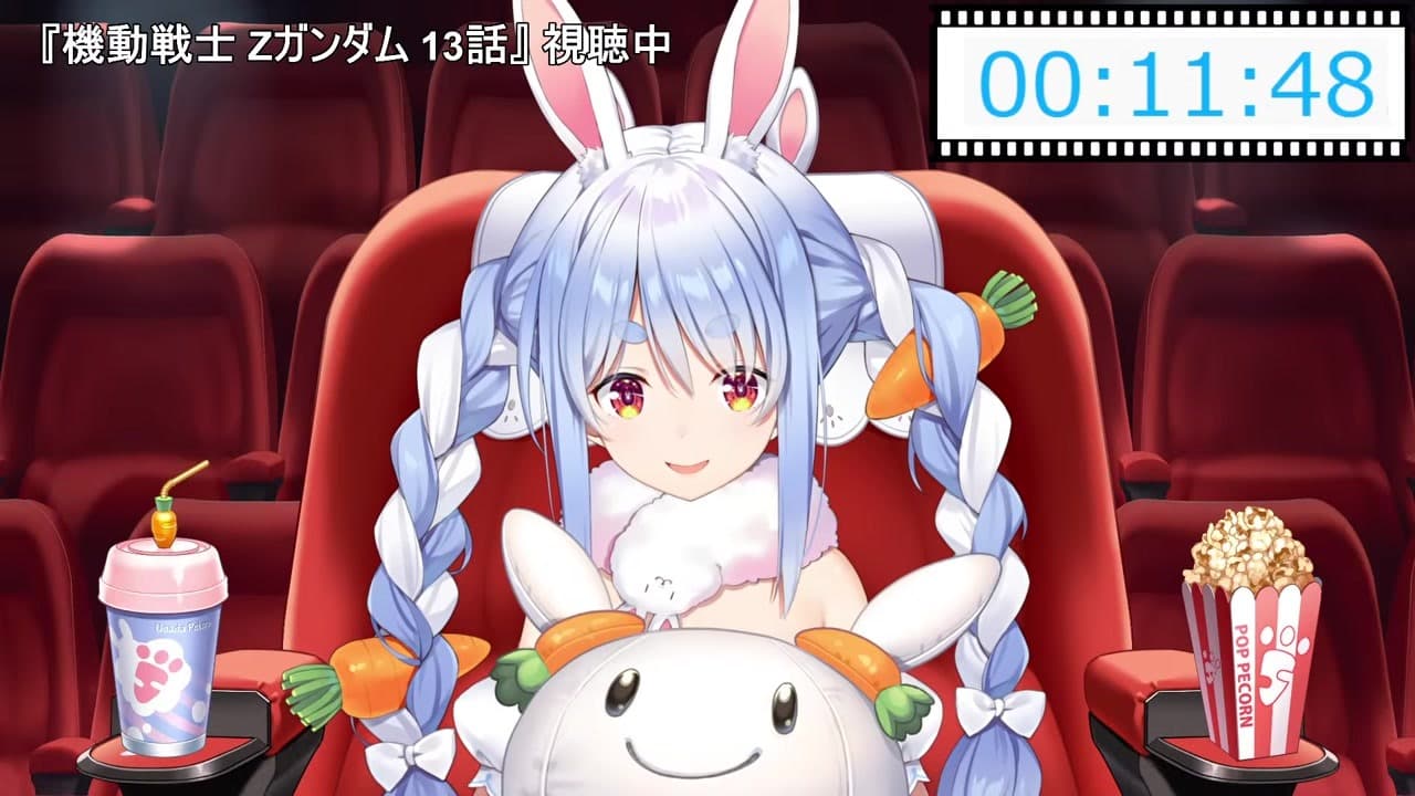 #2【初見】『機動戦士ガンダム Zガンダム』同時視聴！！ぺこ！【ホロライブ/兎田ぺこら】