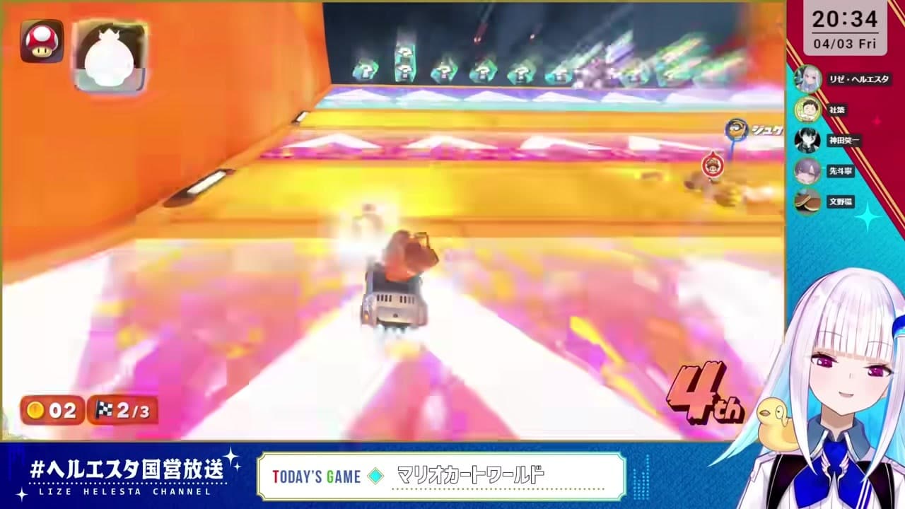 【マリカ杯】『みんな優しい…』後輩1人の温かいチームに感動するリゼ様