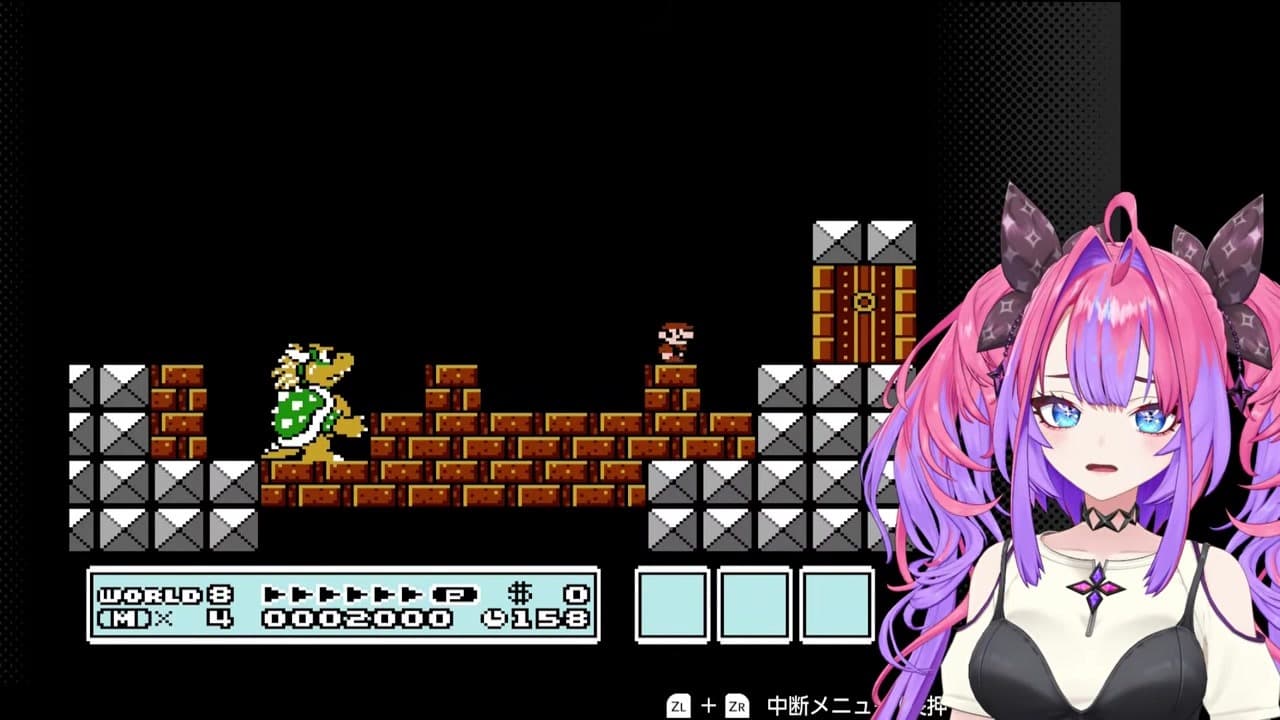 【マリオ3】クリア！「ばんざーい！」＆チューねだるヴィヴィ