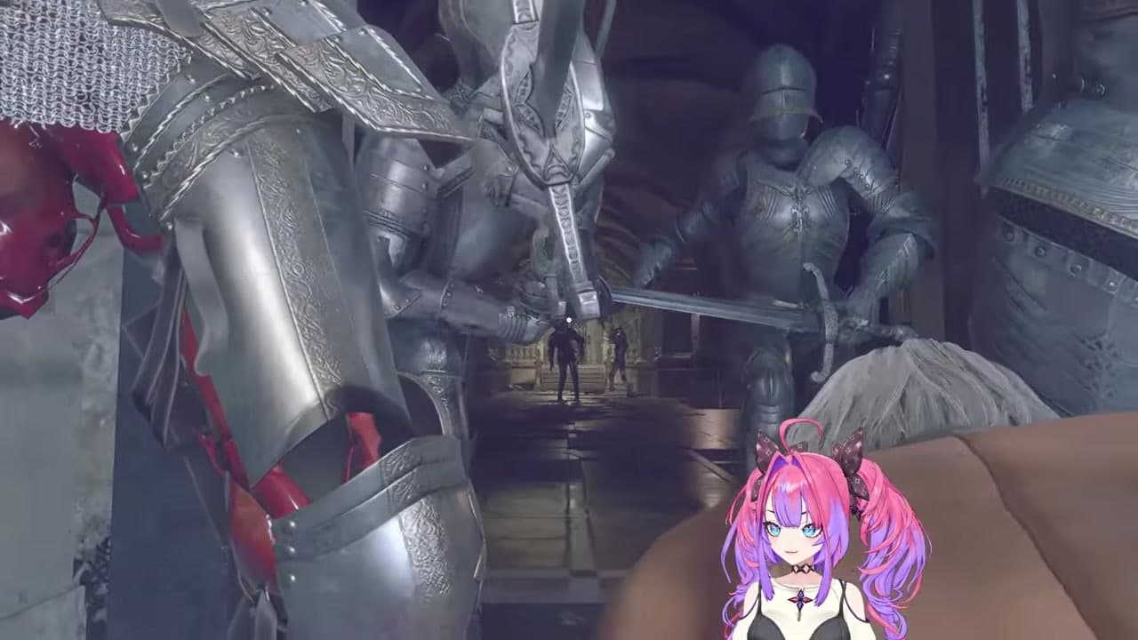 [Bio RE4] Vivi screams at Ashley's one-shot death then chugs Red Bull "Gives You Wings"