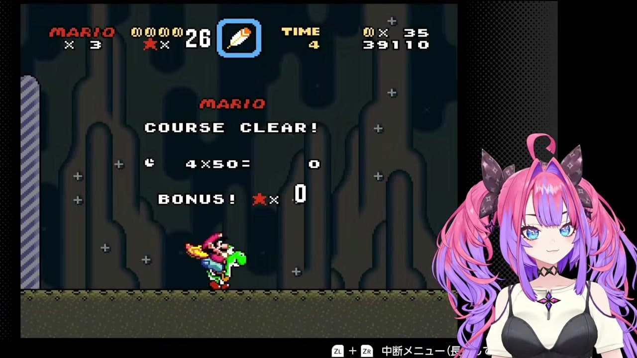 [Super Mario World] Vivi who claimed 'I can make it even at the last second' loses everything instantly while checking comments, followed by a gunshot sound